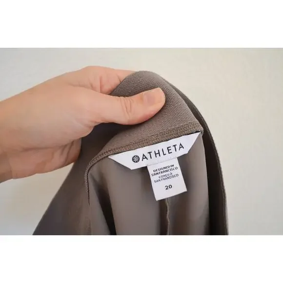 Plus Size Athleta Stellar Tight Legging Grey Size 20 - Picture 5 of 9